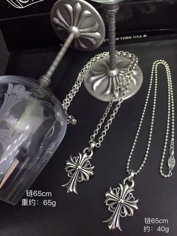 크롬하츠 십자가 십자꽃 펜던트 목걸이 001-229729