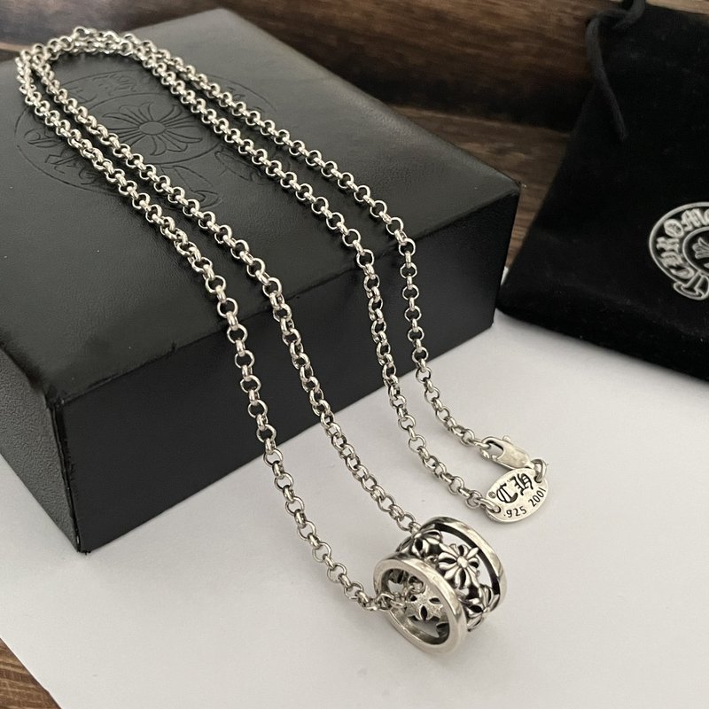 크롬하츠 복고풍 검 십자 펜던트 목걸이 001-229757