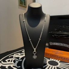 크롬하츠 빈티지 십자가 펜던트 목걸이 001-229789