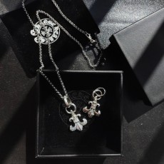 크롬하츠 풀다이아몬드 앵커 목걸이 001-229798