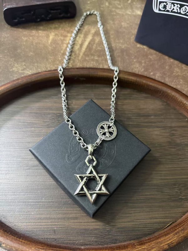 크롬하츠 유니섹스 십자가 펜던트 목걸이 001-229803