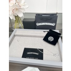 크롬하츠 더블 크로스 도금 목걸이 001-229846
