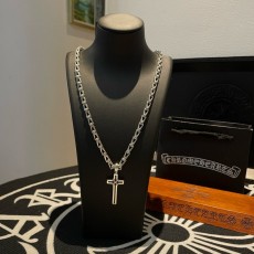 크롬하츠 빈티지 십자가 목걸이 001-229959