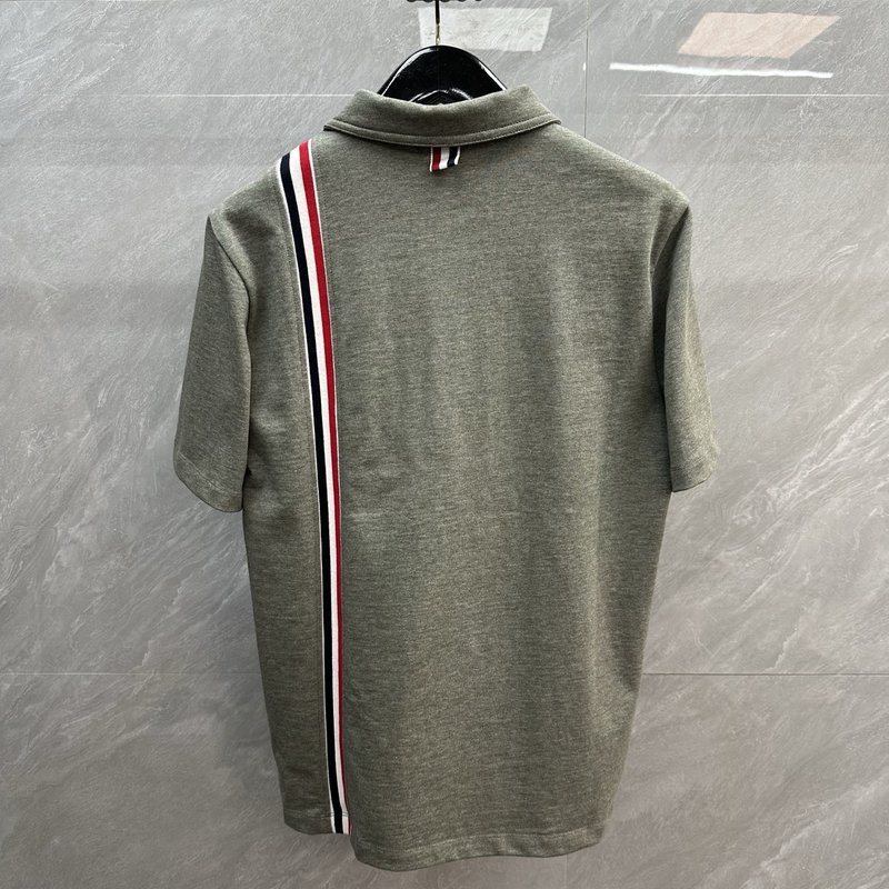 TB 레드 화이트 블루 스트라이프 포로 셔츠 001-230432