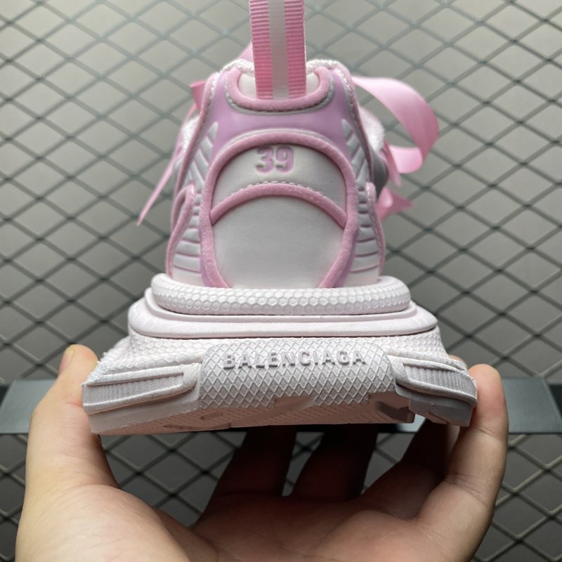 발렌시아가 3XL 새틴 리본 빈티지 운동화 001-230648