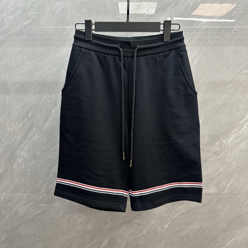 톰브라운 클래식 3 색 스트라이프 면 쇼츠 001-230741