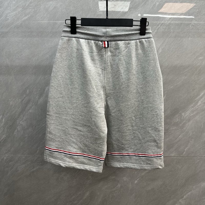 톰브라운 클래식 3 색 스트라이프 면 쇼츠 001-230742