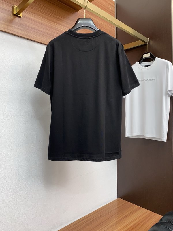 남성 순면 라운드넥 반팔 티셔츠 기본款 001-230763