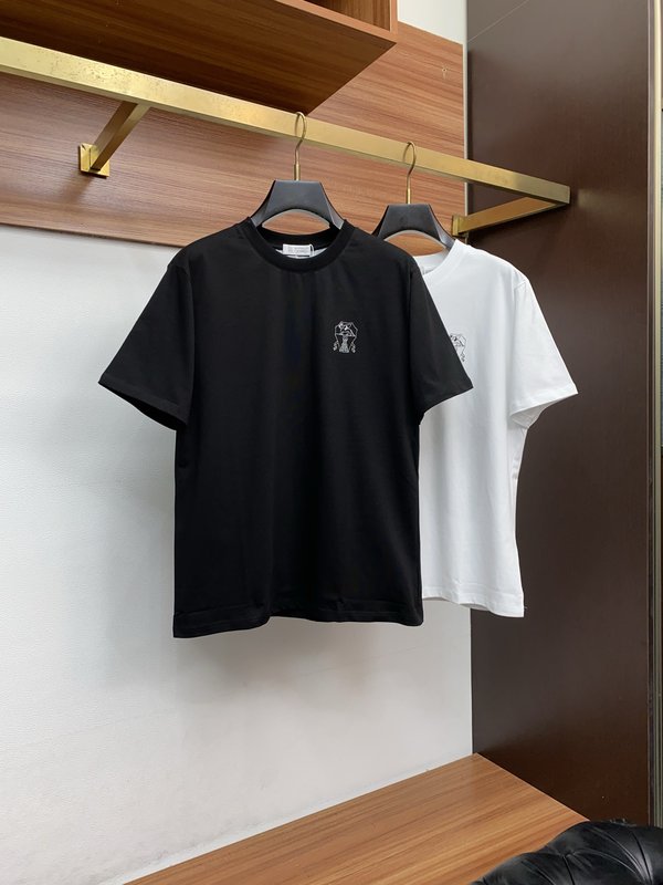 남성 순면 라운드넥 반팔 티셔츠 기본款 001-230764