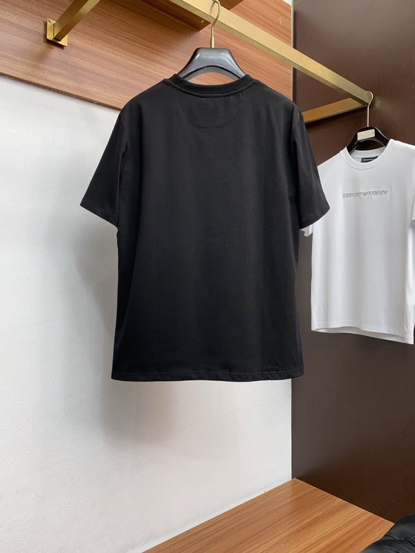 남성 순면 라운드넥 반팔 티셔츠 기본 001-230767