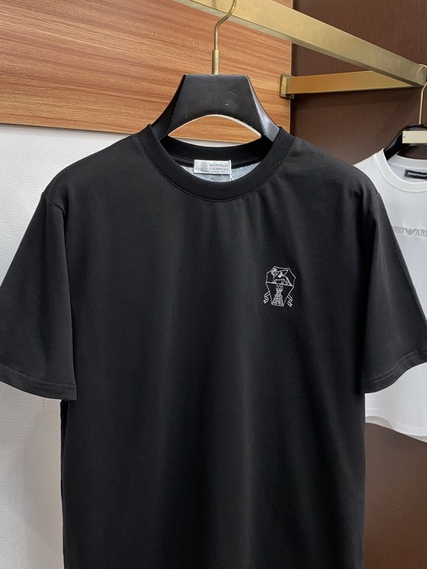 남성 순면 라운드넥 반팔 티셔츠 기본 001-230767