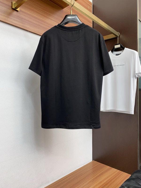 남성 순면 라운드넥 반팔 티셔츠 기본 001-230772