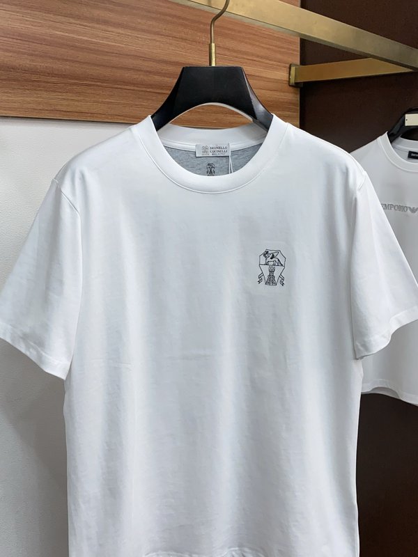 남성 순면 라운드넥 반팔 티셔츠 기본 001-230781
