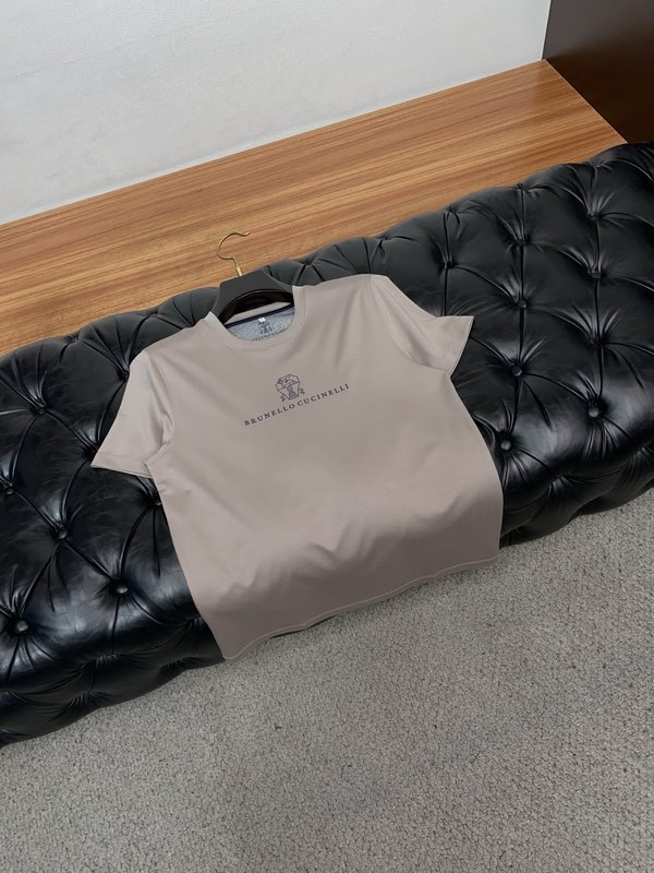 클래식 패션 머서라이즈드 코튼 반팔 티셔츠 001-230789