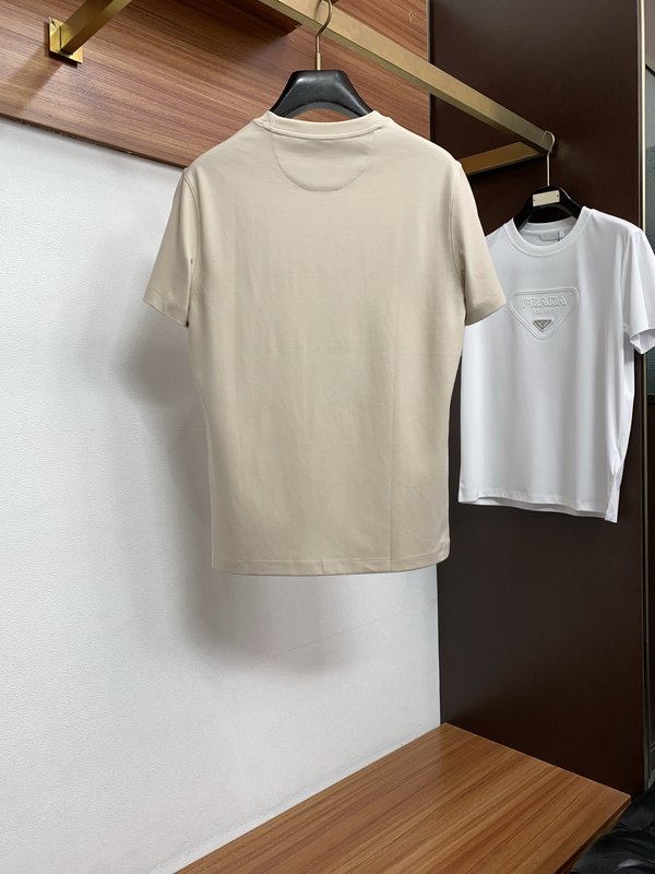 클래식 패션 머서라이즈드 코튼 반팔 티셔츠 001-230790