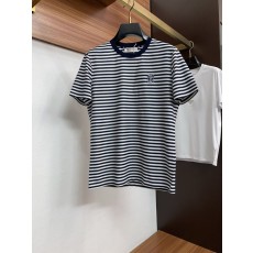 스트라이프 니트 라운드 티셔츠 001-230798