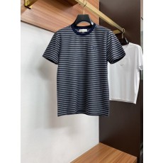 2026春夏 신상 라운드넥 스트라이프 니트 반팔 티셔츠 001-230799