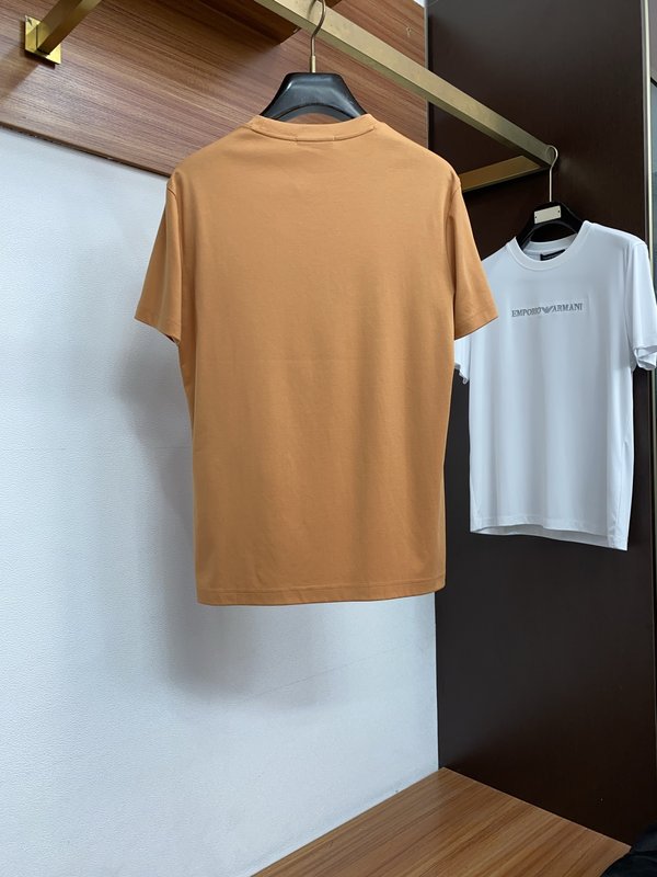 봄여름 신상 라운드넥 반팔 자수 티셔츠 001-230805