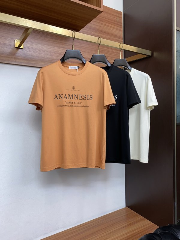 봄여름 신상 라운드넥 반팔 자수 티셔츠 001-230805