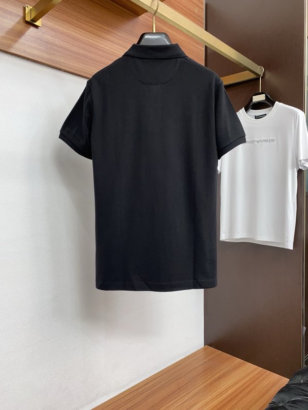 남성 피케 면 반팔 폴로 셔츠 001-230824