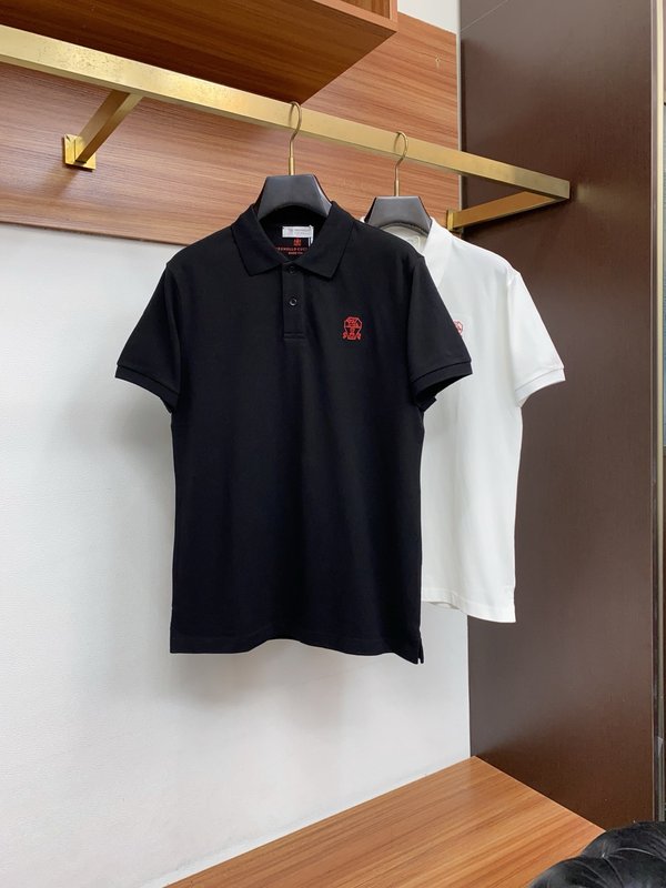 남성 피케 면 반팔 폴로 셔츠 001-230825