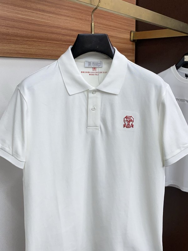 남성 피케 면 반팔 폴로 셔츠 001-230825