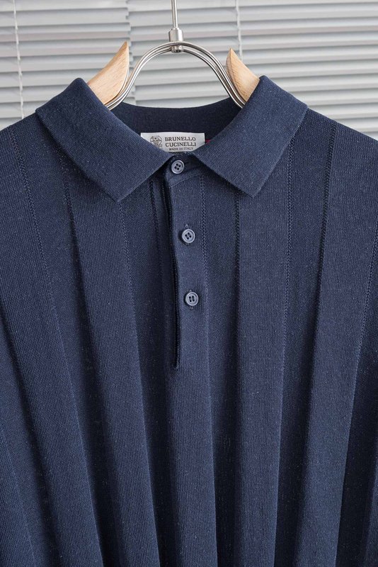 남성 린넨 텐셀 혼방 폴로 셔츠 001-230856