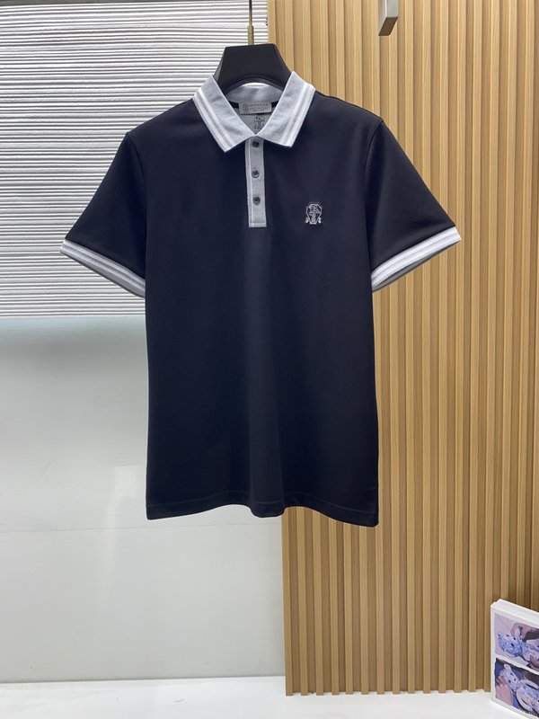 클래식 패션 칼라 순면 피케 폴로 셔츠 001-230861