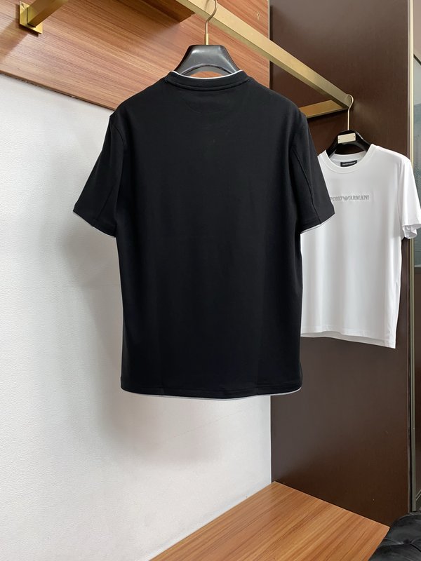 브루넬로 쿠치넬리 라운드넥 반팔 티셔츠 001-230862