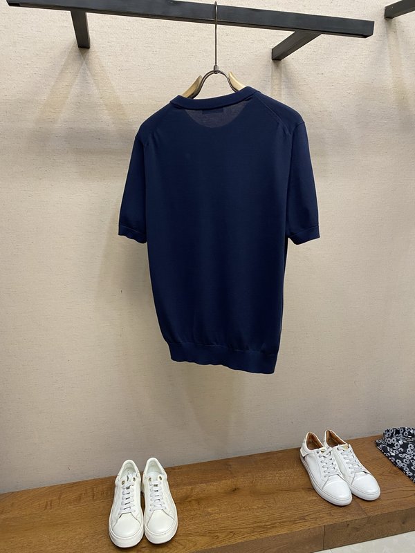 하이엔드 160 수 면 원버튼 라운드 티셔츠 001-230898