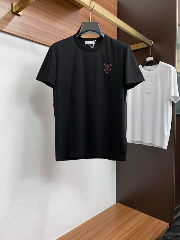남성 순면 라운드넥 반팔 티셔츠 기본형 001-230938