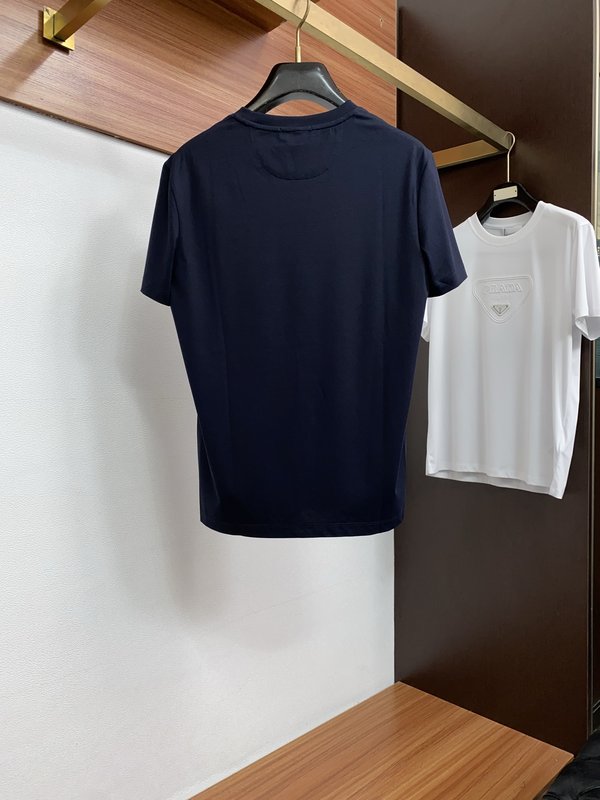 남성 순면 라운드넥 반팔 티셔츠 베이직 001-230939