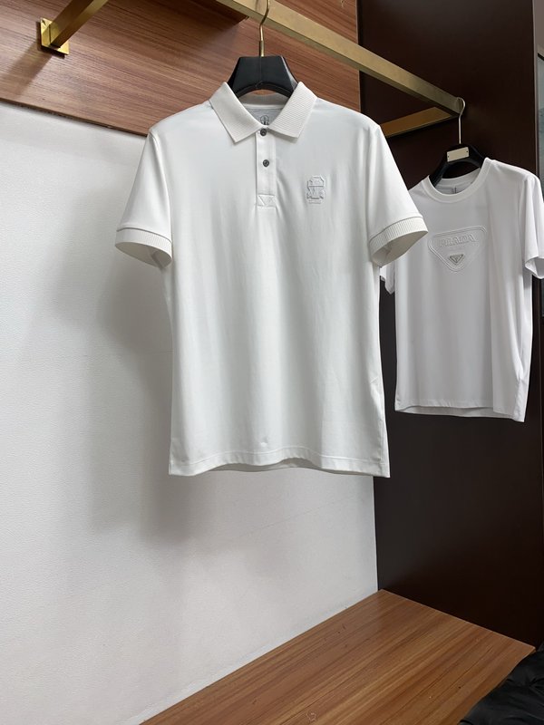 클래식 패션 칼라 반팔 폴로 셔츠 001-230977