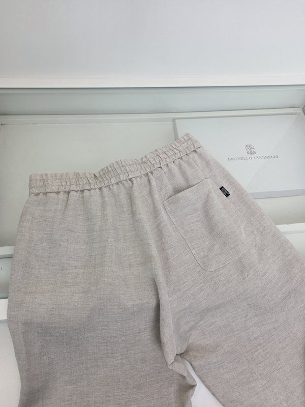 남성 린넨 하프 팬츠 001-231032