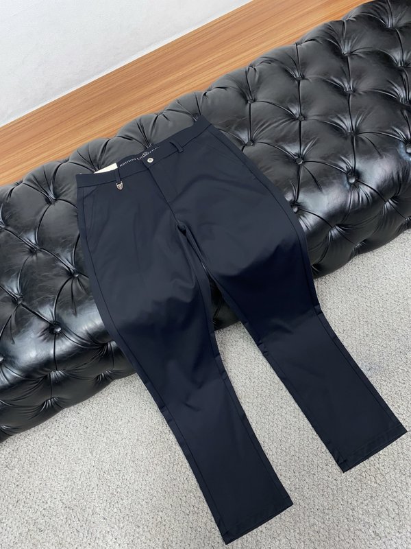 남성 워싱 데님 캐주얼 정장 바지 001-231038