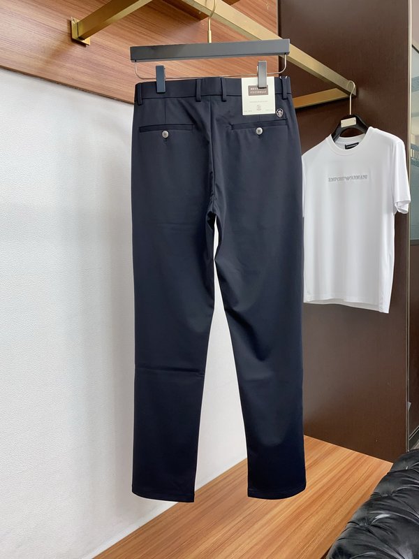 남성 워싱 데님 캐주얼 정장 바지 001-231038