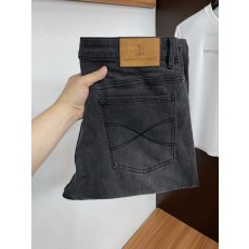 프리미엄 빈티지 스타일 신축 데님 팬츠 001-231047