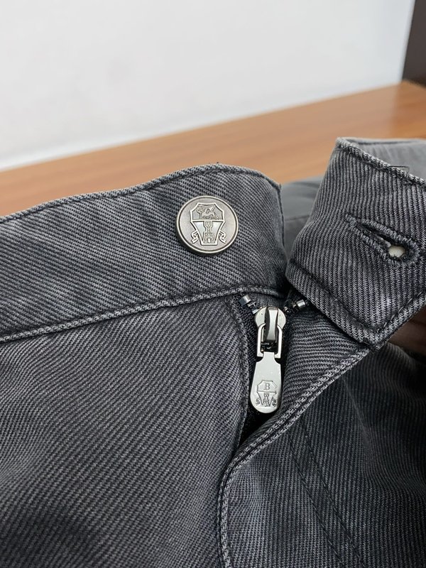 남성 워싱 데님 캐주얼 진 001-231049
