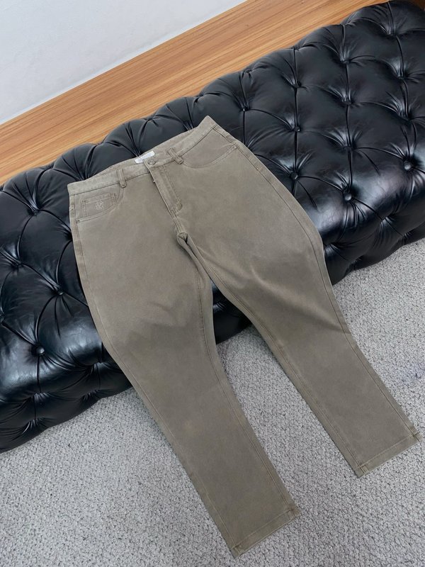 남성 워싱 데님 캐주얼 진 001-231050