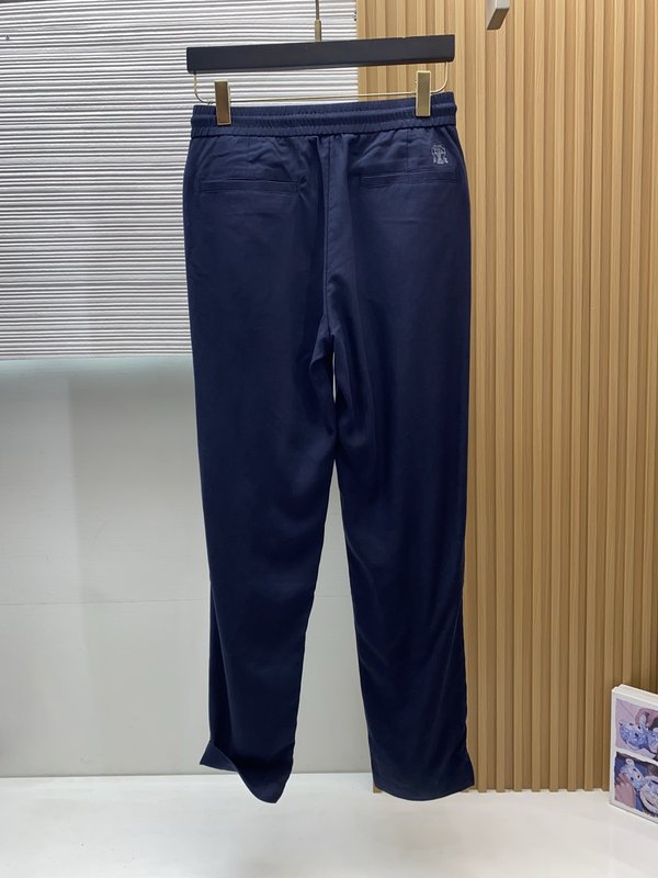 봄여름 신상 정방적 면린 캐주얼 팬츠 001-231055