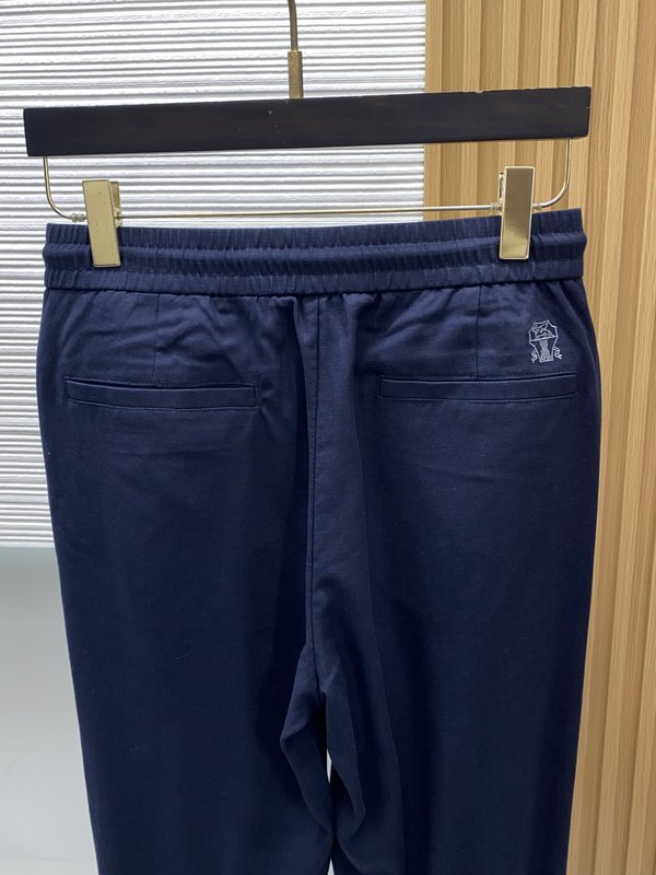 봄여름 신상 정방적 면린 캐주얼 팬츠 001-231055