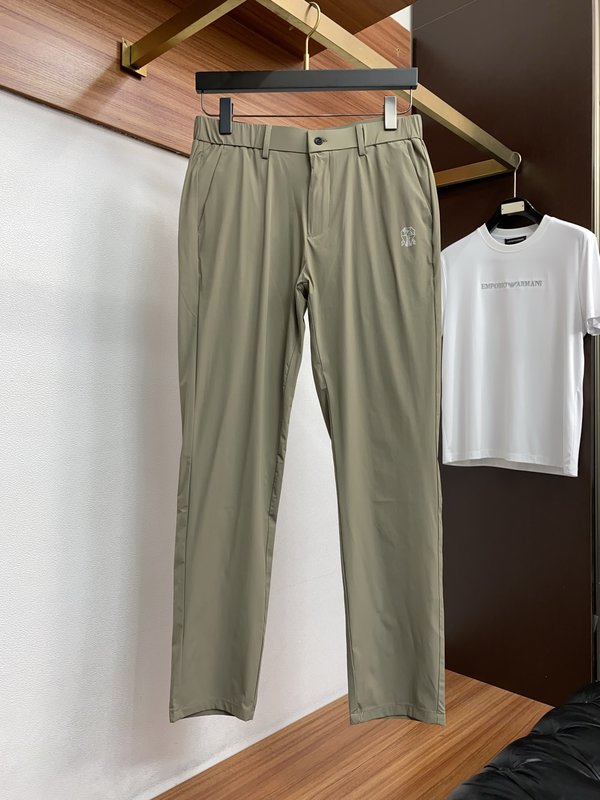 남성 워싱 데님 캐주얼 정장 바지 001-231058