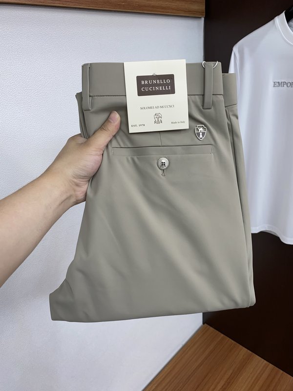 남성 워싱 데님 캐주얼 정장 바지 001-231063