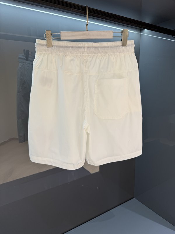 남성 밴딩 드로스트링 심플 캐주얼 하프 팬츠 001-231078