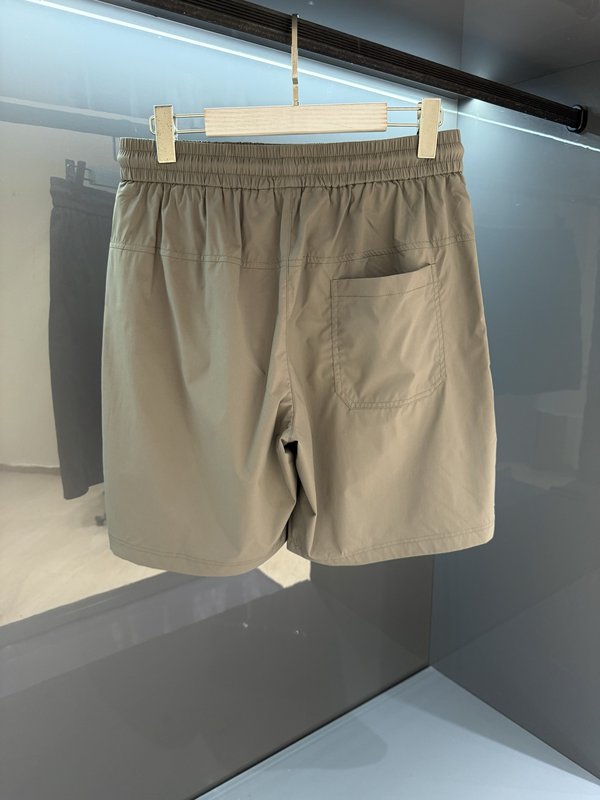 남성 밴딩 드로스트링 심플 캐주얼 하프 팬츠 001-231078