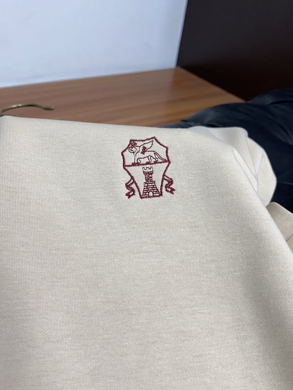 순수 면 브러시 라운드 넥 티셔츠 반바지 세트 001-231102