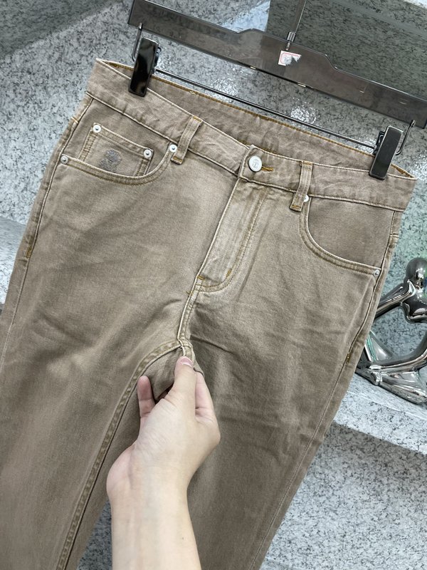 브루넬로 쿠치넬리 남성 슬림 스트레이트 진 001-231136