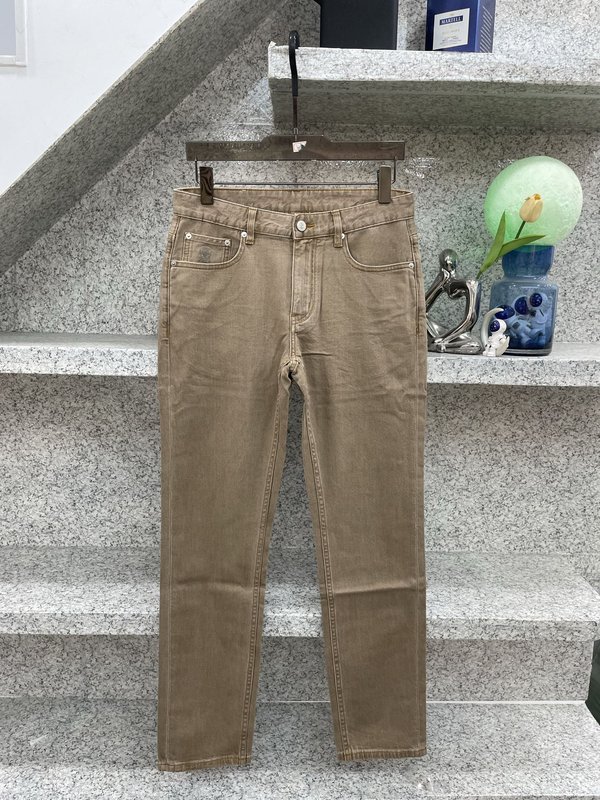 브루넬로 쿠치넬리 남성 슬림 스트레이트 진 001-231136