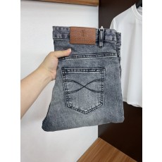 하이엔드 커스텀 일찍 봄 새로운 탄력 청바지 001-231140