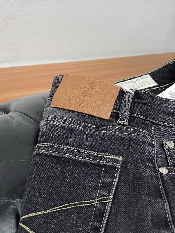 남성 슬림 스트레이트 데님 진 001-231144